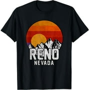 RENO NEVADA Creative Couple T-shirt Casual Top