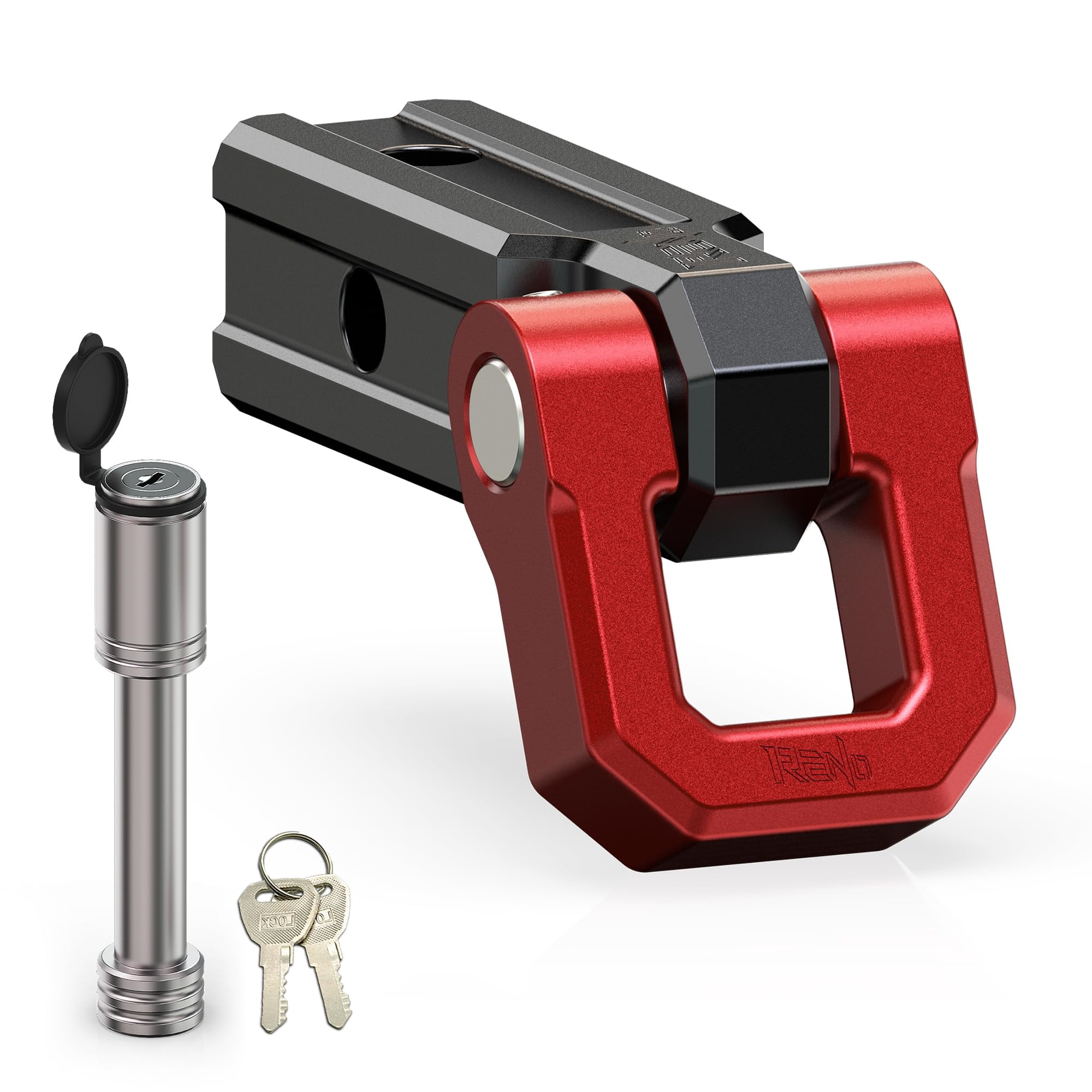Heavy Duty 3/4" D-Ring Shackle Tow Hook Kit - 19 Ton Breaking Strength For Trucks, Jeeps & SUVs