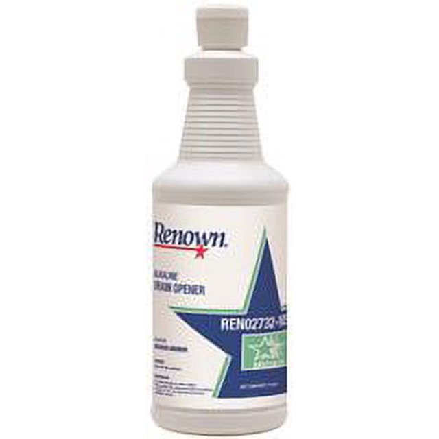 RENOWN ALKALINE DRAIN OPENER, 1 QUART