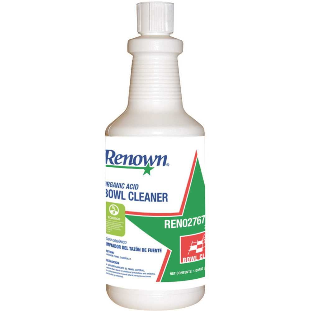 Renown 109440 32 oz. Organic Acid Bowl Cleaner