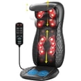 thumbnail image 1 of RENPHO Back Massager with Heat, Shiatsu Massage Cushion with Heat for Home Office Use, FSA and HSA Eligible- Black, 1 of 11