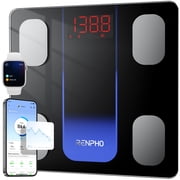 RENPHO Smart Scale for Body Weight, FSA&HSA Eligible, Digital Bathroom Scale BMI Weighing Bluetooth Body Fat Scale, Body