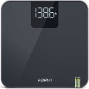 RENPHO Digital Body Weight Scale, Highly Accurate Scale for Weight, LED Display, Anti-Slip, Batteries Included, 400lb