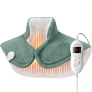 RENPHO Extra Large Heating Pad for Shoulders Neck and Back, 9 Temperature Settings, FSA HSA Eligible, 19"x 24",Birthday