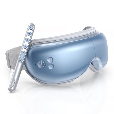 RENPHO Eyeris1 Temple Massager with Heat Bluetooth Music for Eye Relaxing, with Remote Control