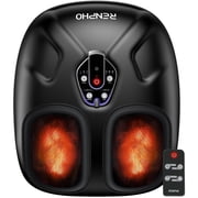 RENPHO Foot Massager with Heat Shiatsu Foot Massager Machine for Neuropathy Pain and 10 Air Compression, Fsa Hsa Eligible, Gifts for Women Men