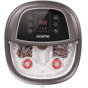 RENPHO Foot Spa Bath Massager with Heat Bubbles Massage & Jets Relieve Feet Muscle Pain, Fathers Day & Birthday Gifts for Mom Dad Men