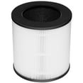 thumbnail image 1 of RENPHO H13 HEPA Replacement Air Filter for R-HAU02-WH/R-HAU02-BK, 3-Stage Filtration System, Pre-Filter, HEPA Air Filter, Net Filter, Especially for Allergies and Asthma, Pet Hair, Smokers, 1 of 6