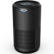 RENPHO HEPA Air Purifier for Large Room up to 1400 Sq.ft/2h, Air Purifier for Allergies and Asthma, Remove 99.9% Smokers, Dust, Allergies, Pet Hair, Odors, Pollen, Model HAU02-Black