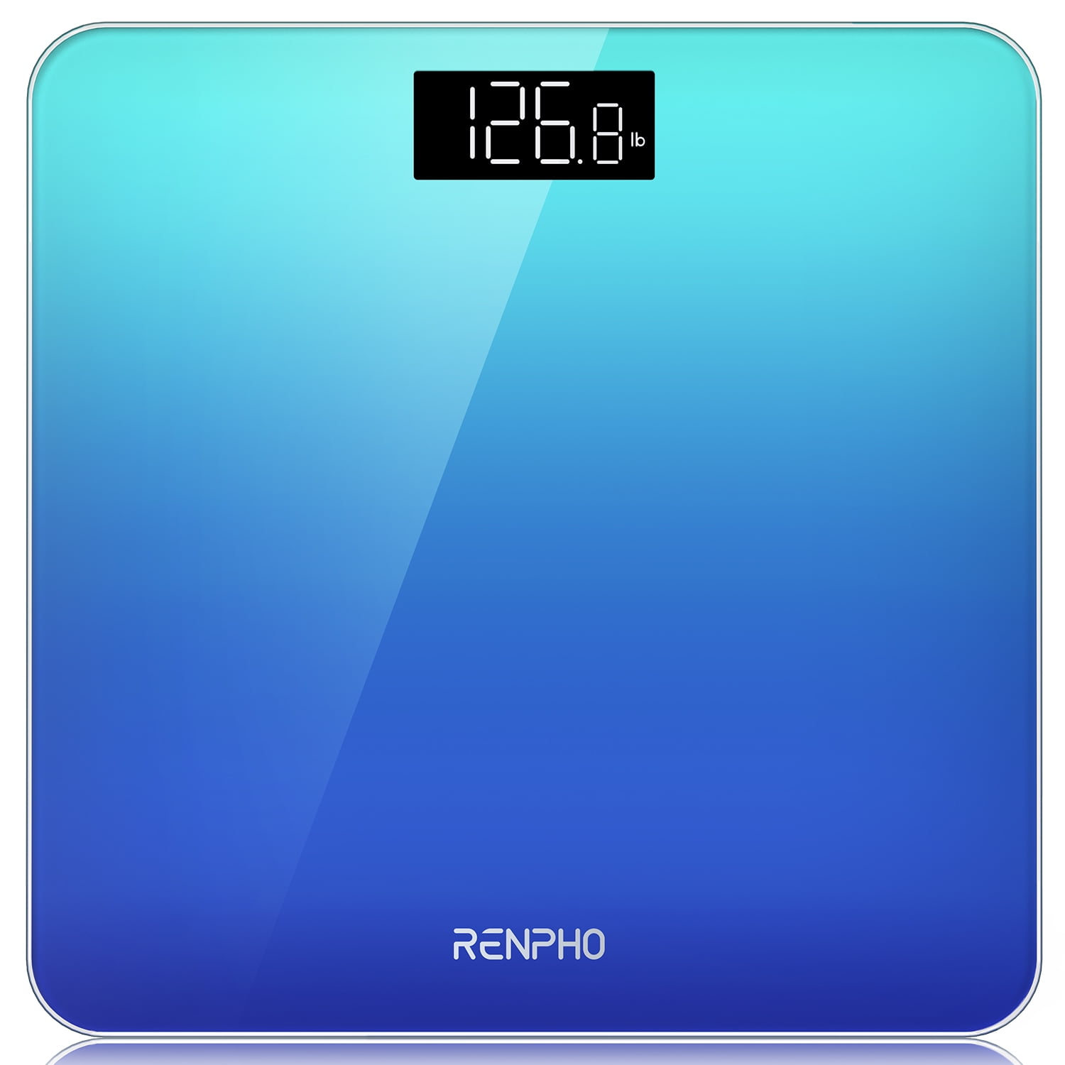 RENPHO Highly Accurate Body Weight Scale, 400 lb, GradientBlue
