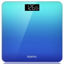 RENPHO Highly Accurate Digital Body Weight Scale, 400 lb, Gradient-Blue