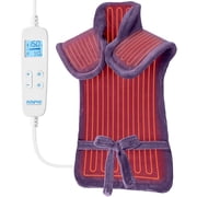 RENPHO "24x37" Shoulder Heating Pad for Back Pain Relief, Electric Large Heating Pad for Neck & Wrap with 6 Heat Setting