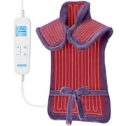 RENPHO "24x37" Shoulder Heating Pad for Back Pain Relief, Electric Large Heating Pad for Neck & Wrap with 6 Heat Setting