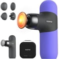 thumbnail image 1 of RENPHO Mini Massage Gun with Heat, Handheld Massager Deep Tissue for Pain Relief, FSA HSA Eligible, Gift for Mom Dad Women Men, Portable Travel, Violet, 1 of 9
