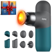 RENPHO Mini Massage Gun with Heat, Neck and Back Massager for Pain Relief Deep Tissue, FSA HSA Eligible, Mothers Day Gift for Women Mom