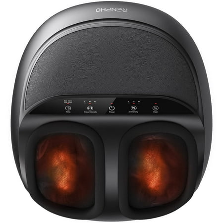 product image of RENPHO Shiatsu Foot Massager Machine with Heat, Deep Kneading Therapy Improve Foot Wellness- Black