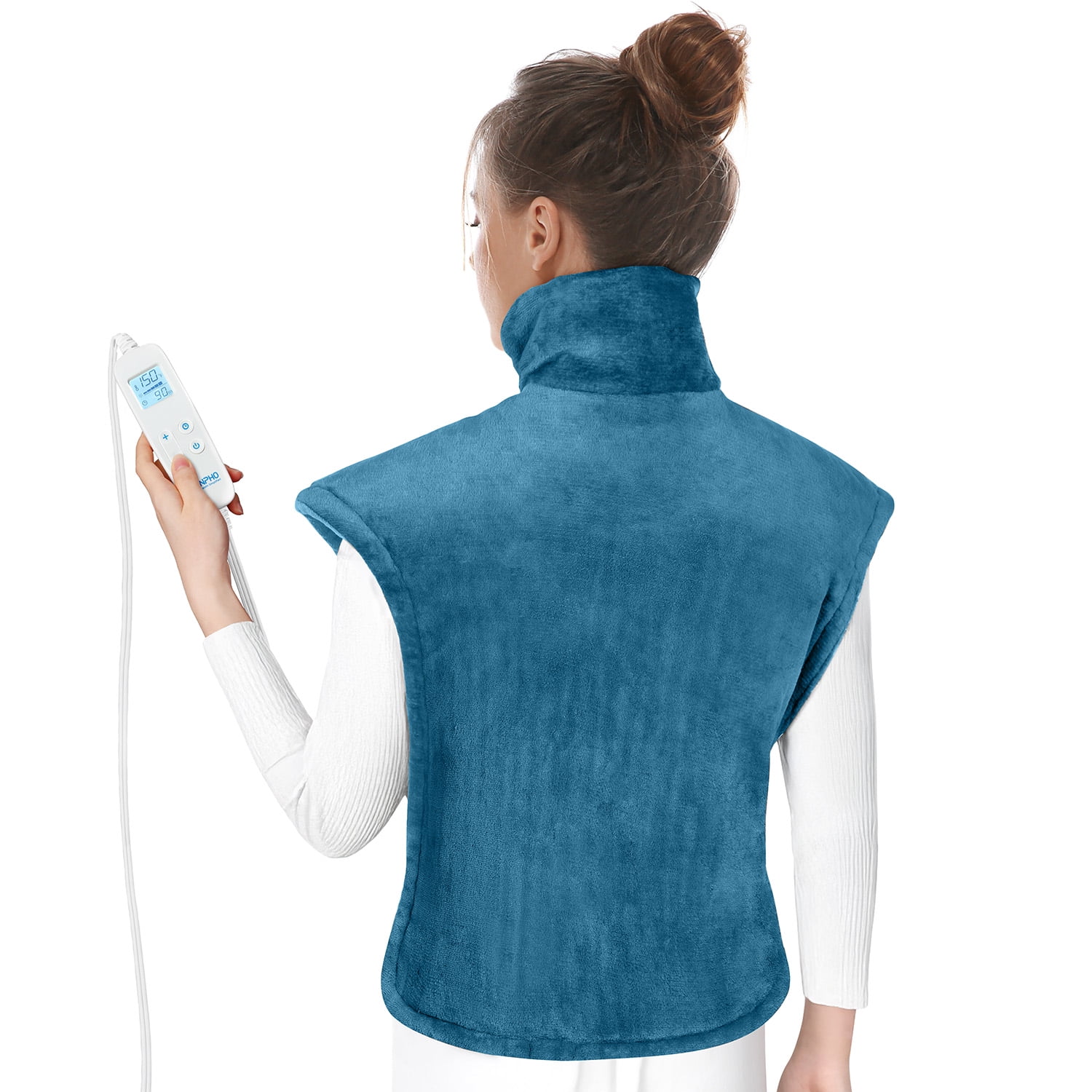 RENPHO Weighted Heating Pad for Neck and Shoulder FSA HSA Eligible 24 x33