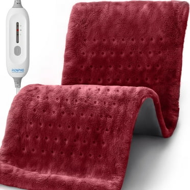 RENPHO XL Heating Pad for Neck Back Shoulder Relief and Cramps, Electric Heating Pad with auto shut off, Gifts for Women Men Mom Dad, FSA HSA Eligible, ETL Certified,12x24''