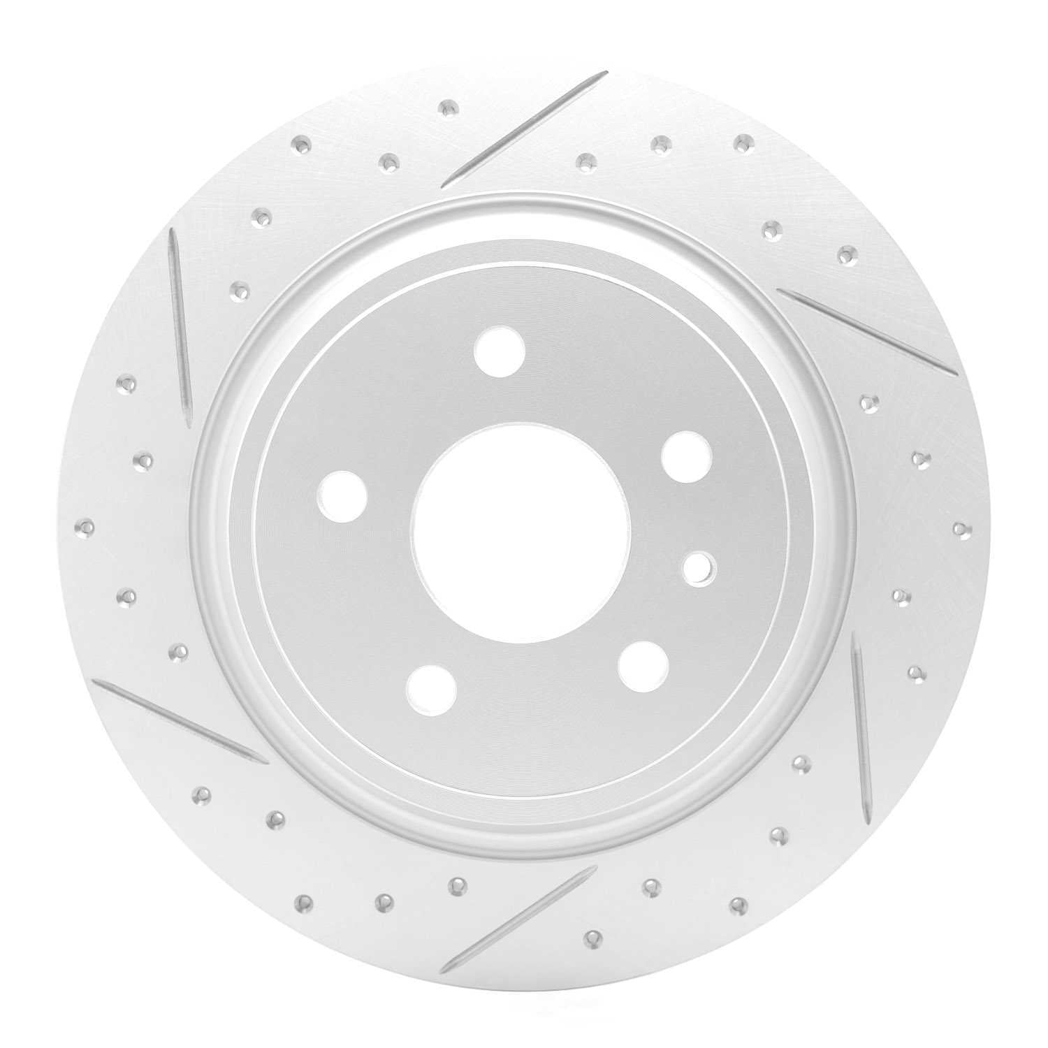 Dynamic Friction Company 830-54072L DFC Geoperformance Rotor - Drilled and Slotted