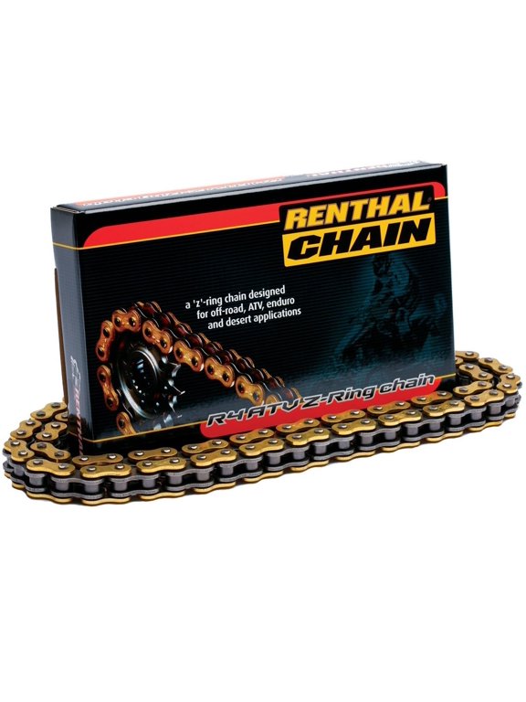 R4 ATV Z-Ring Chain 100 Links Gold for ATV/UTV