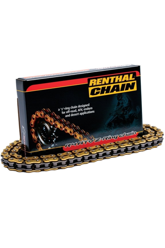 R4 ATV Z-Ring Chain 100 Links Gold for ATV/UTV