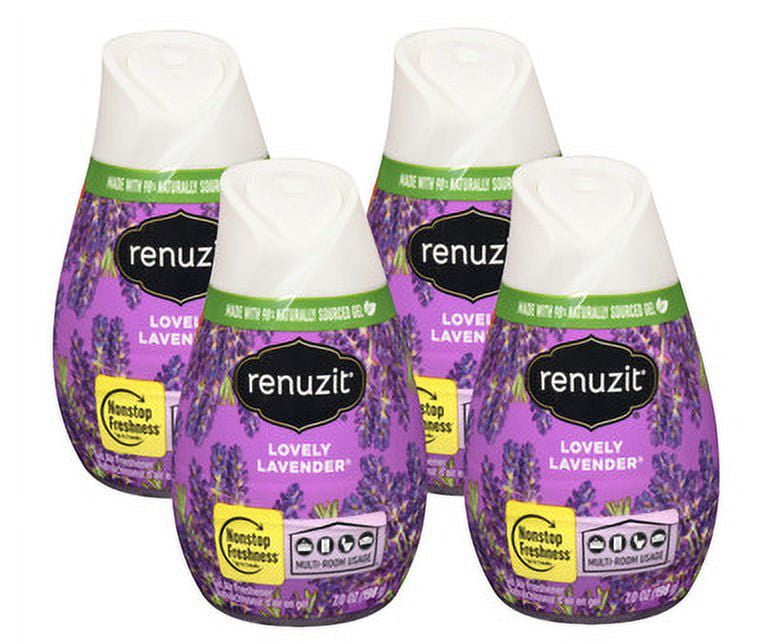 RENUZIT Adjustable LongLasting Air Freshener Fresh Lavender (198 g)(4/Case)