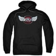 thumbnail image 1 of REO SPEEDWAGON/RENDERED LOGO-ADULT PULL-OVER HOODIE-BLACK-XL, 1 of 1