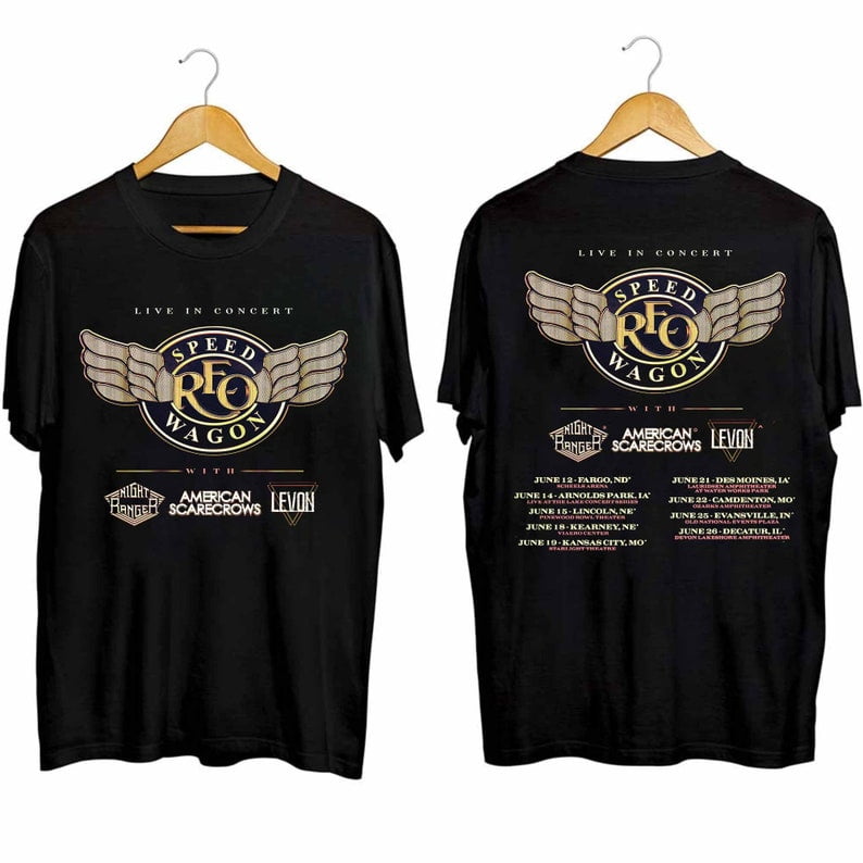 REO Speedwagon 2024 Tour Shirt, REO Speedwagon Band Fan Shirt, REO