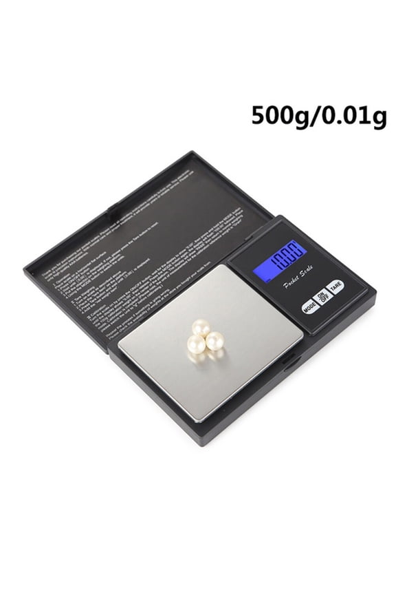 0.01 Gram Precision Digital Jewelry Scale for Reloading Weighing with Protective Lid Multi