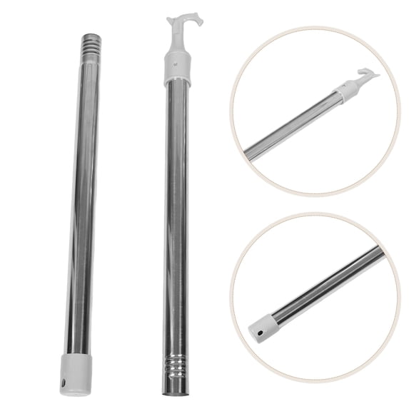REOFLYUP 0.8 Meter Stainless Steel Plated Pull Rod for Curtains ...