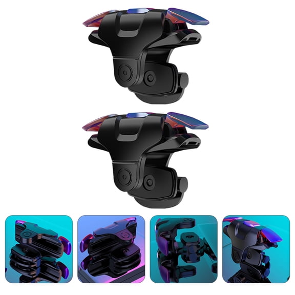 REOFLYUP 1 Pair Game Shooter Controller Phone Mobile Trigger Plastic Accessory