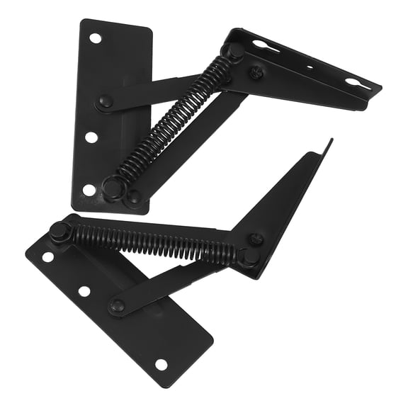 REOFLYUP Reoflyup Black Steel Hinge for Folding Sofa and Cabinet Doors
