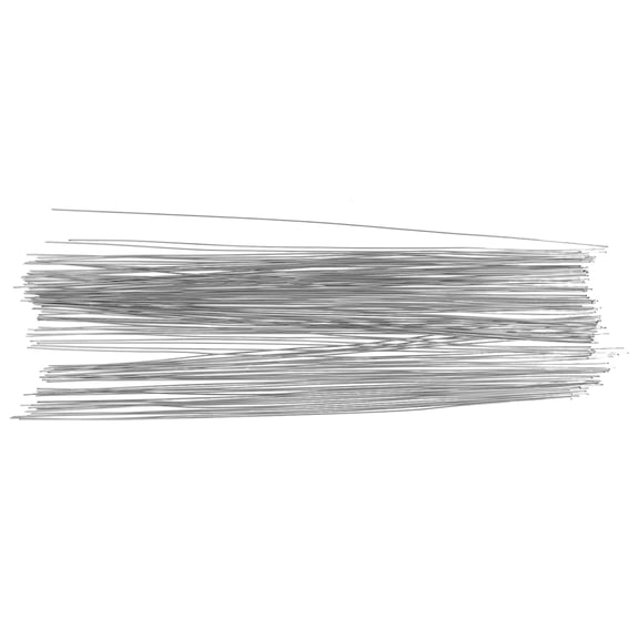 REOFLYUP Strong Grey Iron Wire for Clay Sculpture and Artistic Crafting 100Pcs