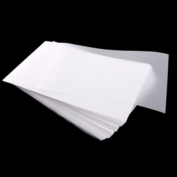 REOFLYUP 100Pcs Transparent Copying Paper with Smooth Surface for Writing and Tracing