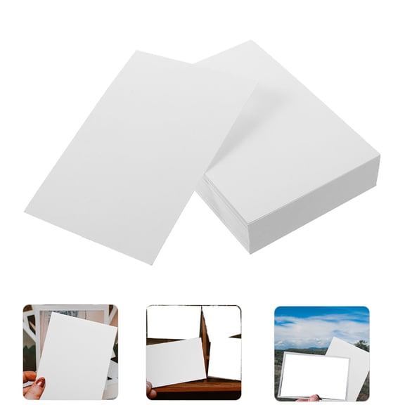REOFLYUP 100-Pack High Gloss Photo Paper Sheets, Quick Drying Printer Paper for Vivid, Bright, and