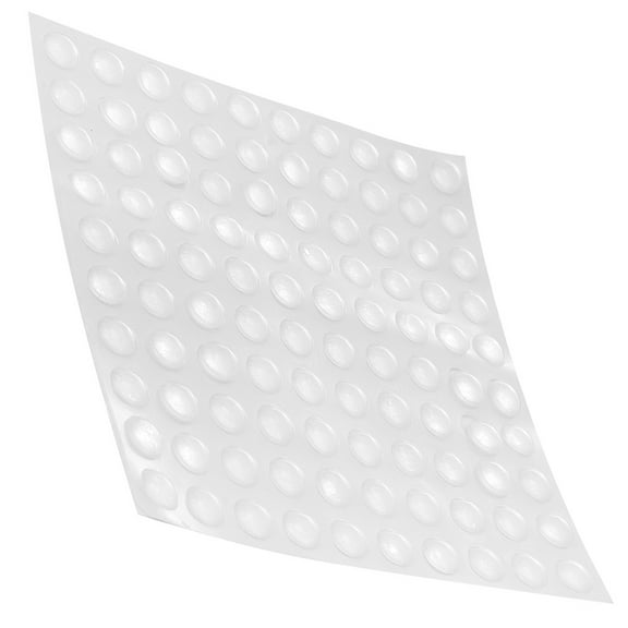 REOFLYUP 100Pcs White Bump Dots Stickers for Visually Impaired Durable Self Adhesive Bumpers