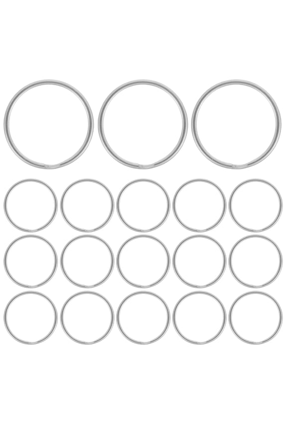 100pcs Keychain Connectors and Fasteners for Jewelry Crafting, Pendant Making, Accessories, Easy to Use and