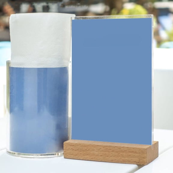 REOFLYUP 10Pcs Acrylic Sheets Clear Glass Alternative Picture Frame Panels for Crafts
