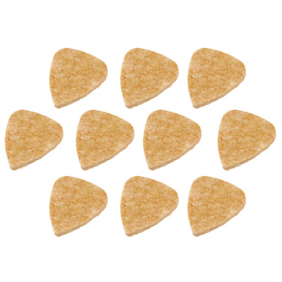 REOFLYUP 10Pcs Soft Wool Felt Picks for Ukulele Smooth Non Slippery Comfortable