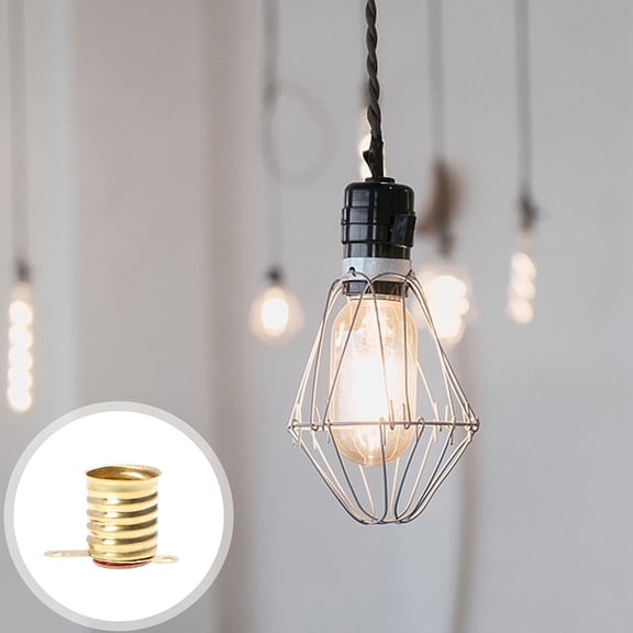 REOFLYUP 10pcs Lamp Holders for Table Lamps Copper Light Socket Holder Compact Design for Home Users