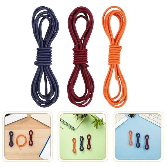 REOFLYUP 15-Pack Elastic Nylon Journal Straps for Notebook Binding, Travel Security, and Easy Portability