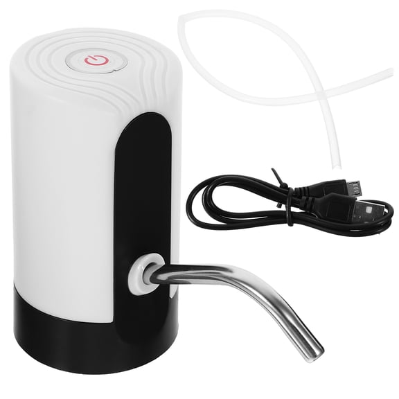 REOFLYUP 1PC Bucket Water Suction Machine High Density Plastic White Portable Water Dispenser for Home