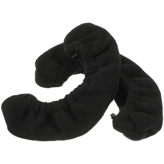 REOFLYUP 1Pair Portable Black Skate Guards with Thick Lint Lining Ice Skating Shoes Covers Protect Blades