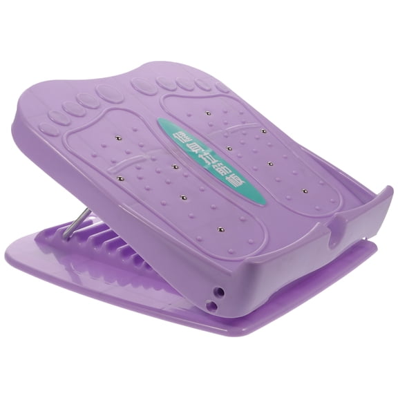 REOFLYUP 1Pc Home Fitness Purple Incline Board ABS Material with Anti Slip Surface for Stretching