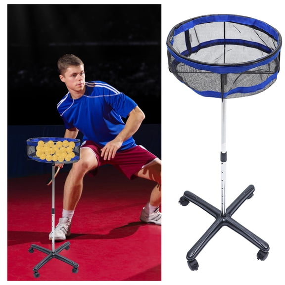 REOFLYUP Adjustable Height Ping-Pong Practice Tool Versatile Table Tennis Training Supply Multi-Color 1Pc