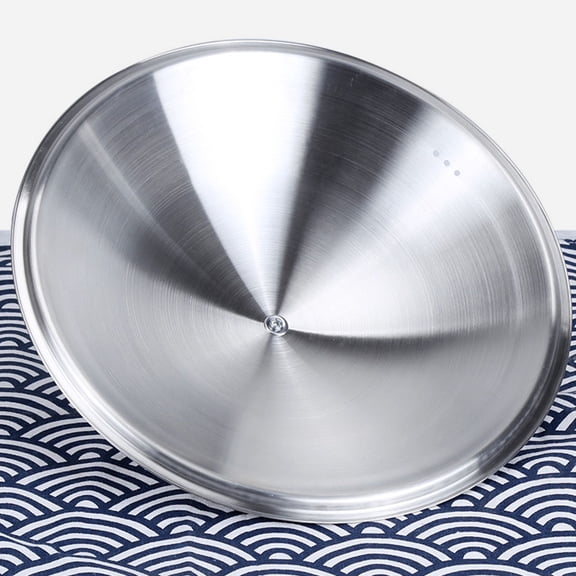 REOFLYUP Plated Pot Lid with Pressure Vent, 1 Piece Cooking Cover Compatible with Multiple Pan Types