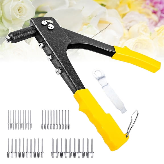REOFLYUP 1Set Rivet Gun Manual Tool Suitable for Different Size Rivet Nuts in Metal and Plastic