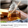 thumbnail image 1 of REOFLYUP 1Set Transparent Honey Storage Jar Glass Container Practical for Honey Syrup and Jam, 1 of 7