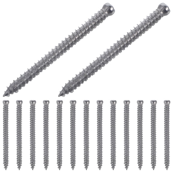 REOFLYUP 1Set Wear Resistant Stainless Steel Screws for Door Window Installation and Repair