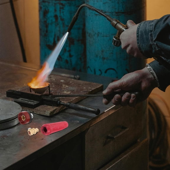 REOFLYUP 1Set Welding Cable Panel Connector with Effortless Connect and Disconnect for Welding Applications
